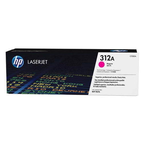 [4000163] HP Original Toner CF383A / HP 312A magenta 2 700 pages