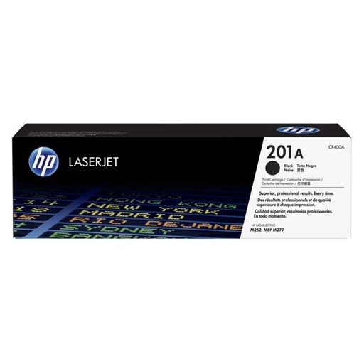 [4001337] HP Original Toner CF400A / HP 201A black 1 500 pages