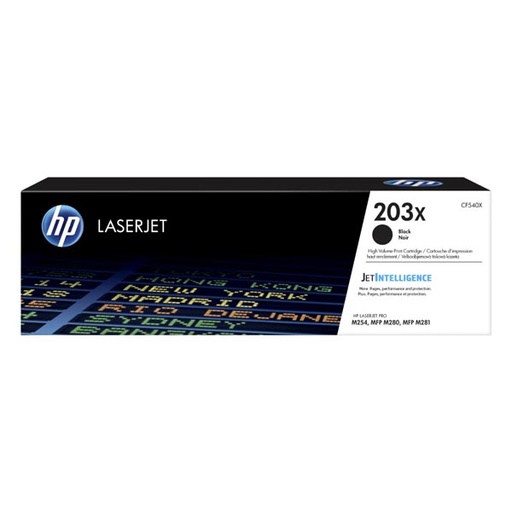 [4001719] HP Original Toner CF540X / HP 203X black 3 200 pages