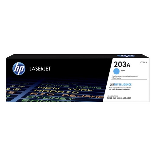 [4002340] HP Original Toner CF541A / HP 203A cyan 1 300 pages
