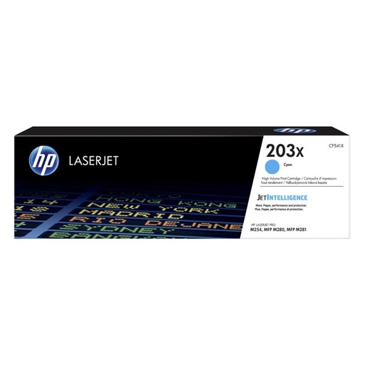 [4001720] HP Original Toner CF541X / HP 203X cyan 2 500 pages
