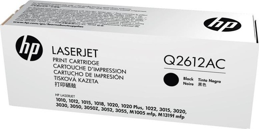 [4000347] HP Original Toner Q2612AC / HP 12AC black 2 000 pages