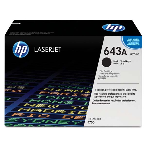 [4Q5950ACR] HP Original Toner Q5950A / HP 643A black 11 000 pages C-box