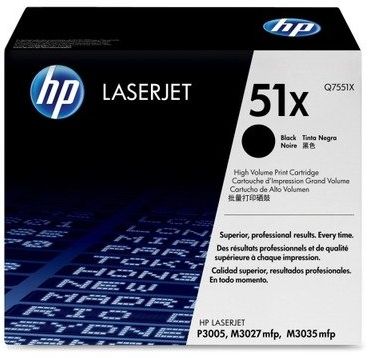 [4001627] HP Original Toner Q7551X / HP 51X black 13 000 pages