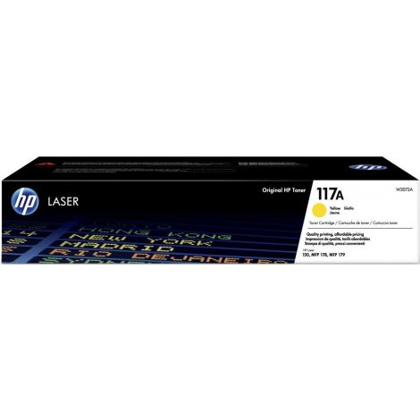 [4001923] HP Original Toner W2072A / HP 117A yellow 700 pages