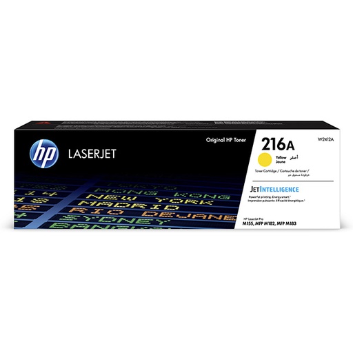 [4002529] HP Original Toner W2412A / HP 216A yellow 850 pages
