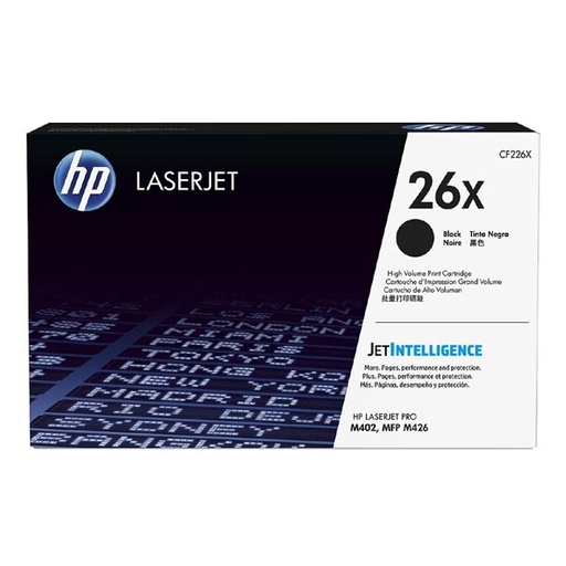 [4001878] HP originálny toner CF226XC / HP 26XC black (čierna) 9 000 strán (II. akosť kartónového obalu)