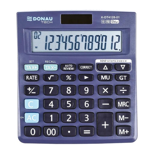 [4KALK7] Kalkulačka Donau Tech K-DT4128 čierna
