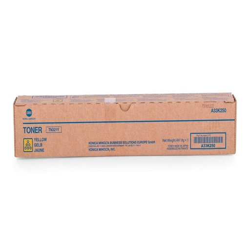 [4001903] Konica Minolta Original Toner TN321Y A33K250 yellow 25 000 pages