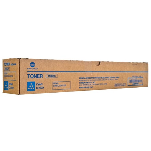 [4001893] Konica Minolta Original Toner TN324C / A8DA450 cyan 26 000 pages