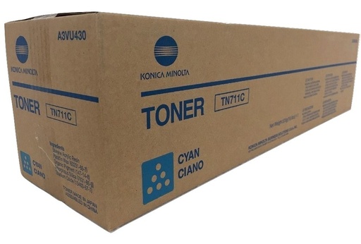 [4000917] Konica Minolta Original Toner TN711C A3VU450 cyan 31 500 pages