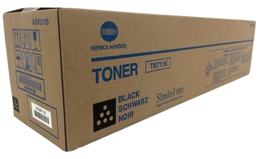 [4001024] Konica Minolta Original Toner TN711K A3VU150 black 47 200 pages B-box