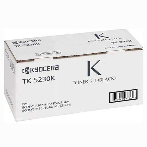[4002352] Kyocera Original Toner TK-5230K 1T02R90NL0 black 2 600 pages
