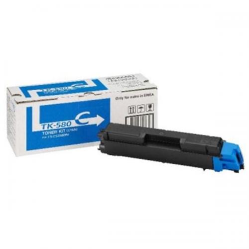[4001061] Kyocera Original Toner TK-580C 1T02KTCNL0 cyan 2 800 pages