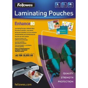 [4002145] Laminovacie fólie Fellowes 303x426 A3 80mic