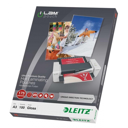 [4003688] Laminovacie fólie Leitz A3 175 mic