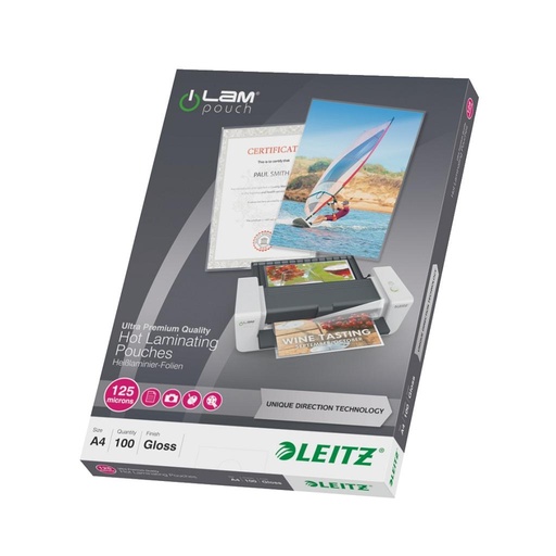 [4003691] Laminovacie fólie Leitz A4 125 mic