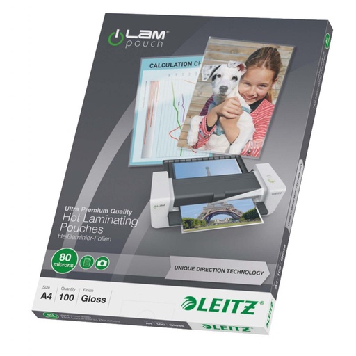 [4003693] Laminovacie fólie Leitz A4 80 mic