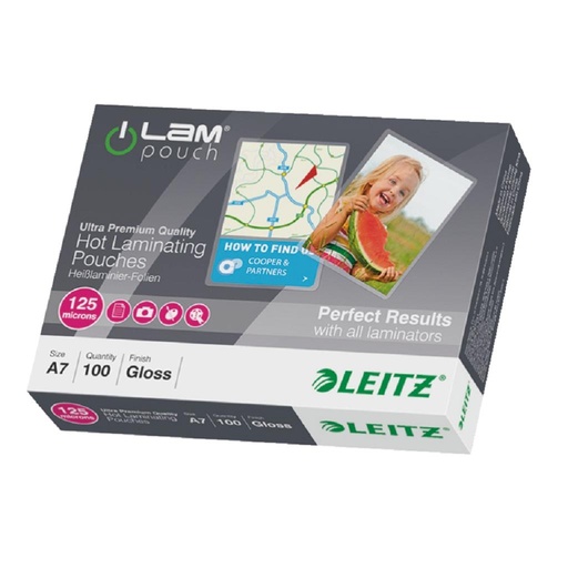 [4003697] Laminovacie fólie Leitz A7, 125 mic