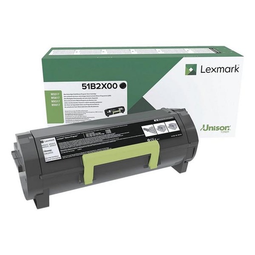 [451B2X00RA] Lexmark Original Toner 51B2X00 black 20 000 pages