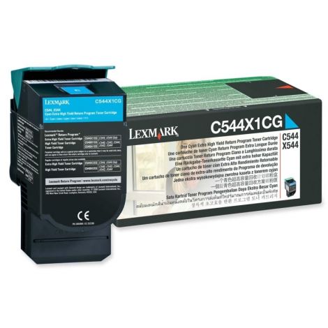 [4000236] Lexmark Original Toner C544X1CG cyan 4 000 pages