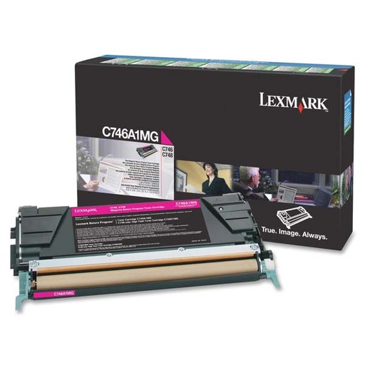 [4000112] Lexmark Original Toner C746A1MG magnta 7 000 pages