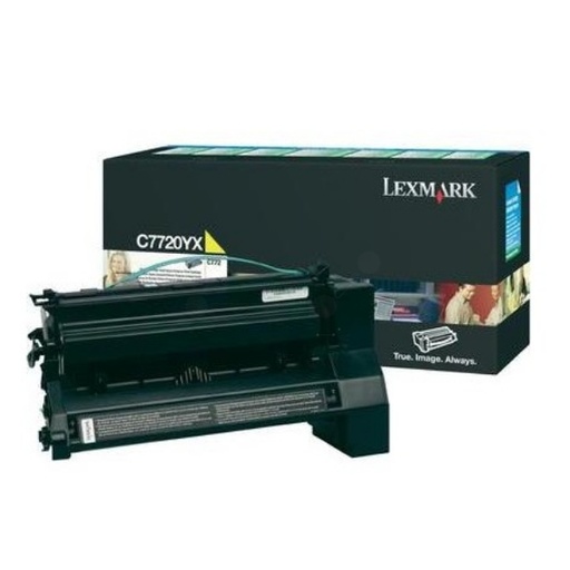 [4000058] Lexmark Original Toner C7720YX yellow 15 000 pages