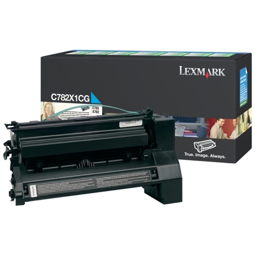 [4000092] Lexmark Original Toner C782X1CG cyan 15 000 pages B-box