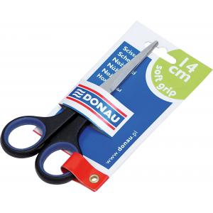 [4002024] Nožnice DONAU Soft grip 14cm modré