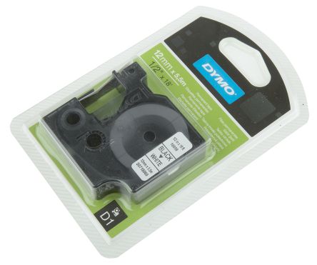 [5100017] Originál DYMO páska S0718060 D1 5,5m x 12mm čierna na bielej 16959