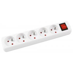 [4002307] Predlžovací kábel Office Products s 5 zásuvkam s vypínačom 3m