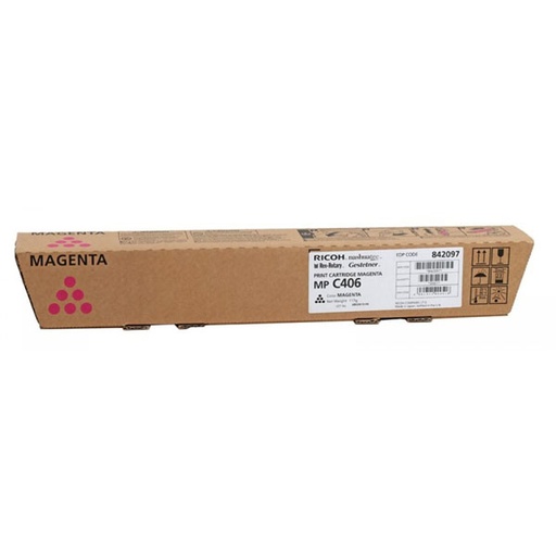 [5100053] Ricoh Original Toner 842097 / 842093 magenta 6 000 pages