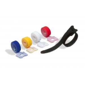 [4002186] Suchý zips na káble so slučkou CAVOLINE GRIP TIE mix farieb