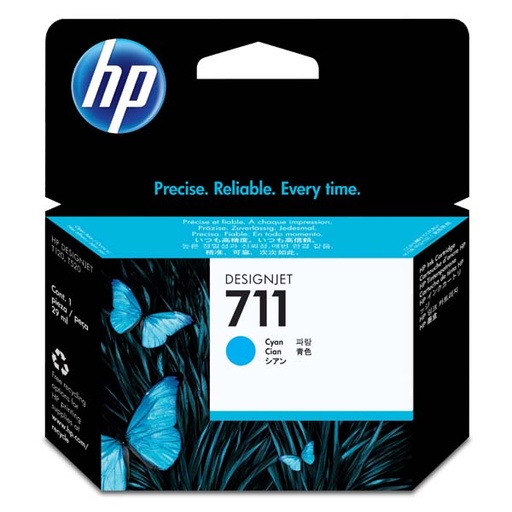 [4004102] HP Original Inkjet CZ130A / HP 711 cyan 29ml C-box